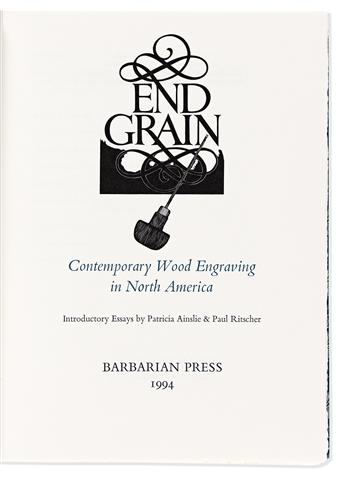 Barbarian Press. Patricia Ainslie & Paul Ritscher. Endgrain: Contemporary Wood Engraving in North America.